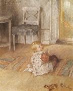 Carl Larsson Pontus on the Floor France oil painting reproduction
